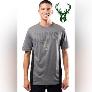 Milwaukee Bucks Ultra Game Short Sleeve Performance TShirt Light Weight XL